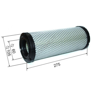Фильтр воздушный погрузчик KOMATSU PC/SK 3D82AE/3D84-3/3D88E-6/4D84E-3FAE/4D88E-5 SAT