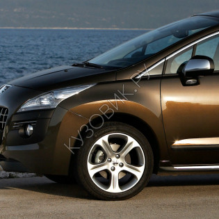 Крыло переднее левое в цвет кузова Peugeot 3008 (2009-2015)