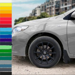 Крыло переднее левое в цвет Toyota Corolla E150 (2006-2010) дорестайлинг с отверстием под повторитель