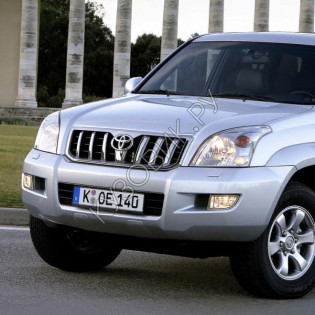 Бампер передний в цвет кузова Toyota Land Cruiser Prado 120 (2002-2009)